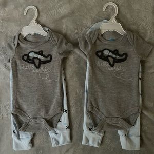 3 piece set - 3-6 mo. New